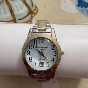 VINTAGE PRECISION BY GRUEN WATCH GP431L - JAPAN MOVT - BUBBLE GLASS